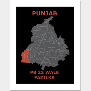 PB 22 Wale Fazilka Posters and Art